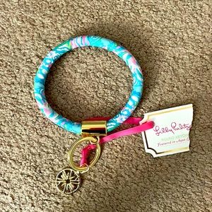 Lilly Pulitzer key ring, brand new bought in the Bahamas